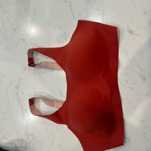 Brooks Seamless Red/Orange Sports Bra